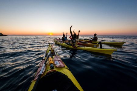 Faliraki Sunrise Sea Kayaking Experience with Breakfast